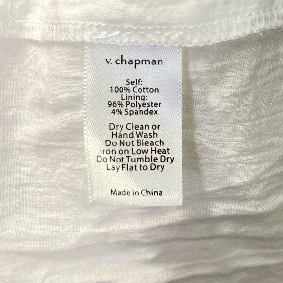 NEW V. Chapman Angelina Dress in White Meringue Size 0 - Picture 13 of 16